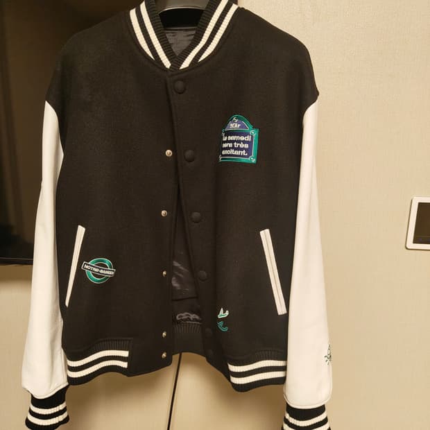 STU 바시티 자켓 L