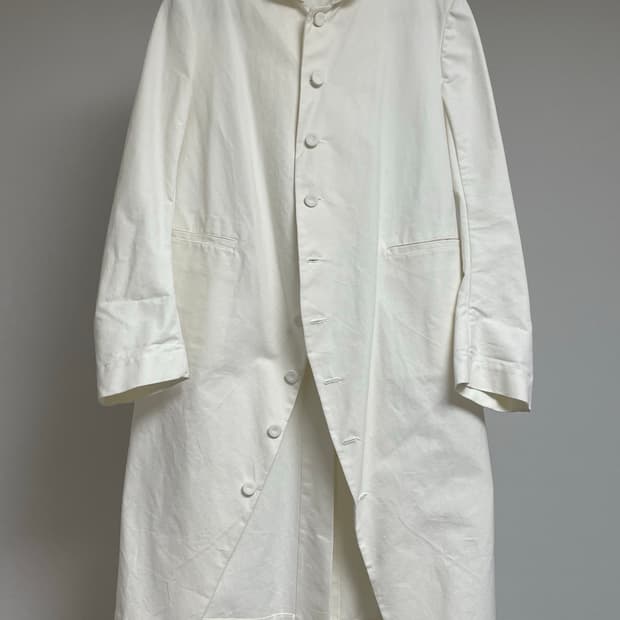 Comme des garcons 18aw egg canvas cotton