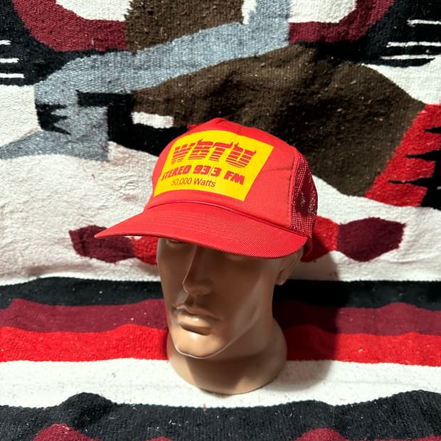 [빈티지] •Vintage Wbtu Trucker Cap