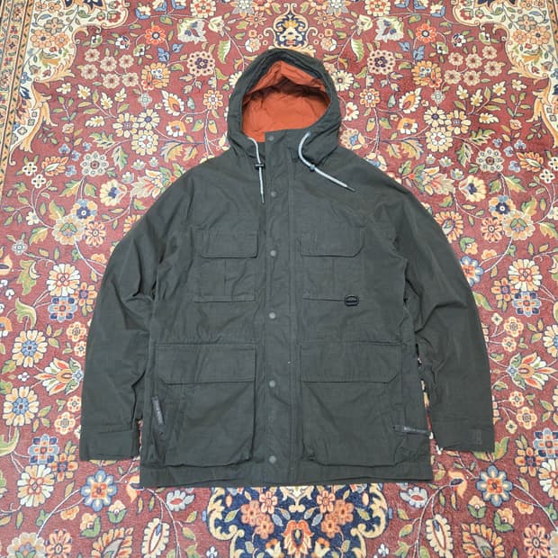 코오롱스포츠 남성 아카이브 방풍 사파리 자켓 (100)