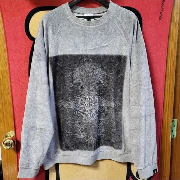 정품 한정 휴먼포텐셜 희긔 맨투맨 m 남여공용