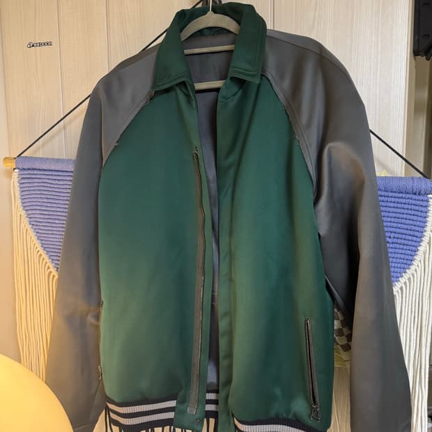 랑방 52 사틴 봄버자켓 rampo 