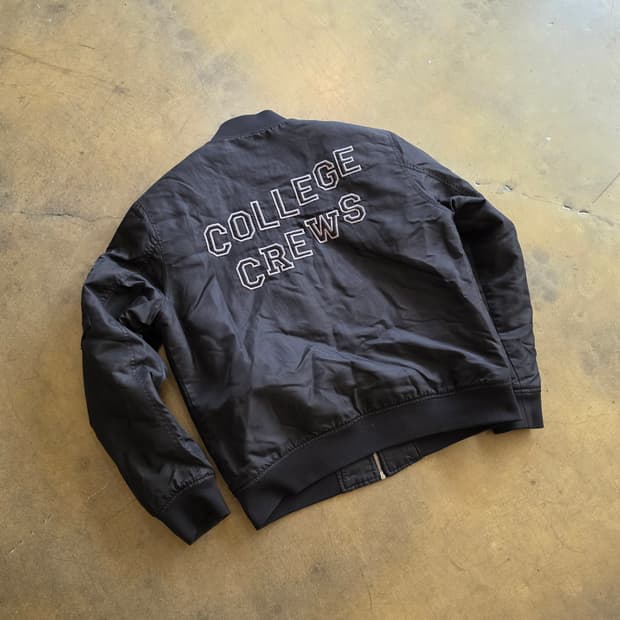 잭앤질 봄버 블루종 점퍼 95~100