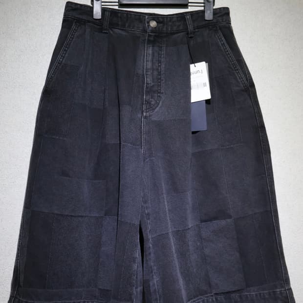 준지 자카드 버뮤다 46 새상품