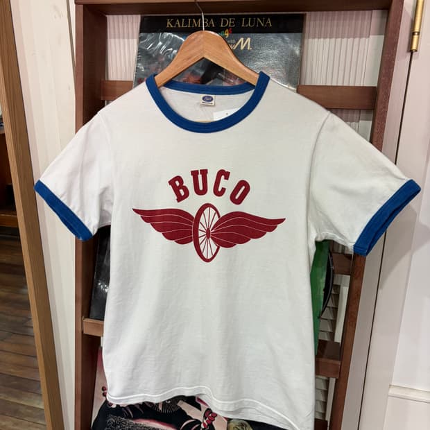 J98 Buco 부코 프린팅 링거 티셔츠