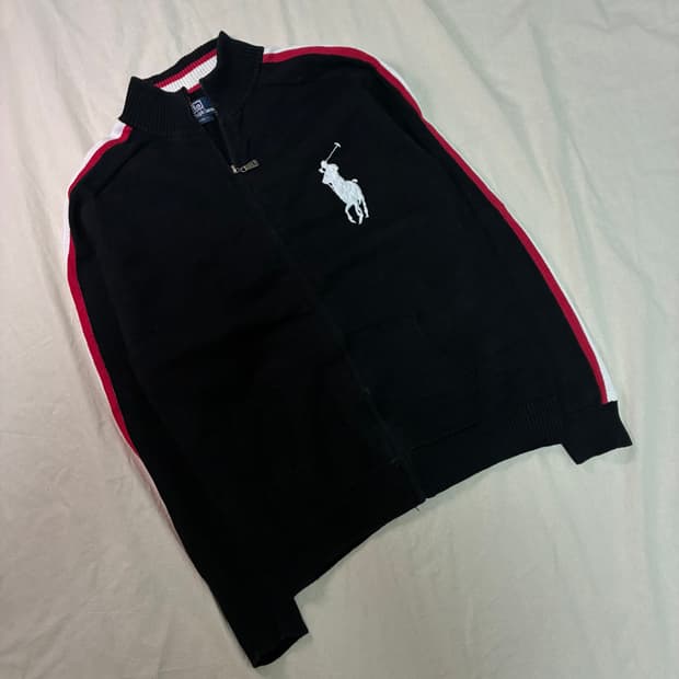 대장급 폴로 랄프로렌 빅포니 니트 집업