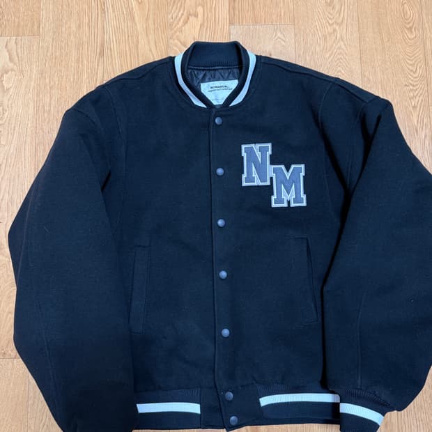 NOMANUAL 바시티 자켓