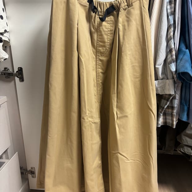 니코앤드 롱스커트 베이지