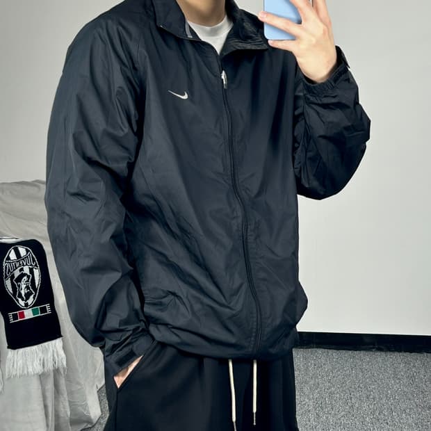 나이키 올드스쿨 스우시 바람막이 XL  