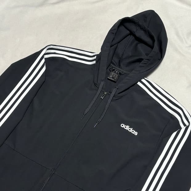 2XL 아디다스 블랙 바람막이