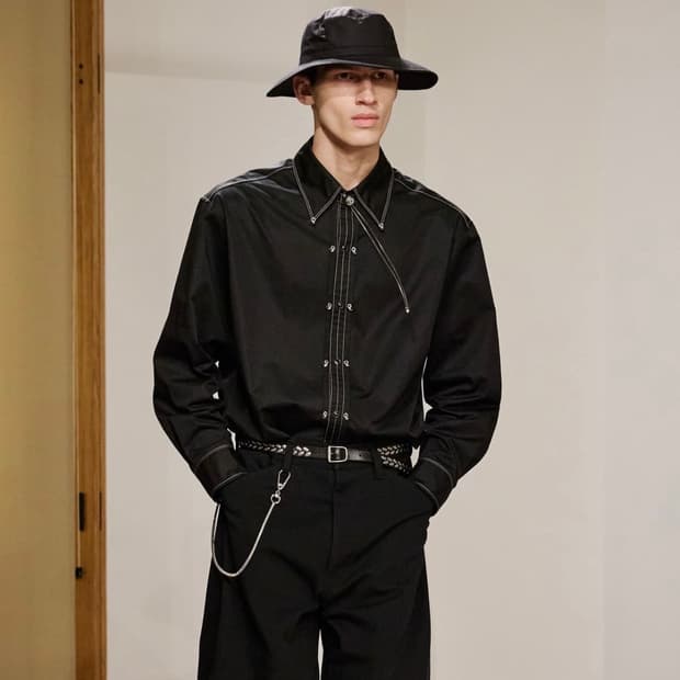 [교환] L > S,M 르메르 메탈 셔츠