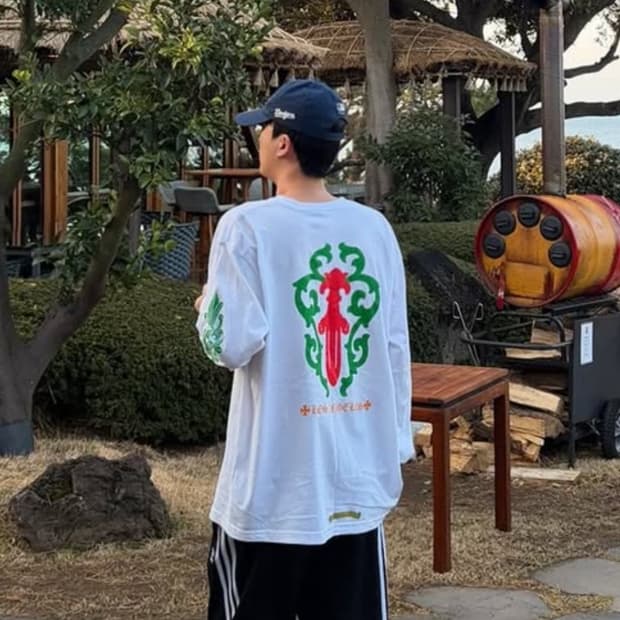 크롬하츠 대거 로고 롱슬리브 XXL