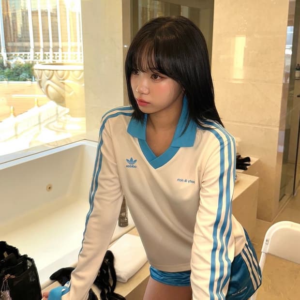 아디다스 X 스포티앤리치 롱슬리브