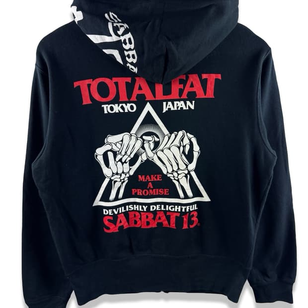 TOTALFAT X Sabbat 13 후드집업3085