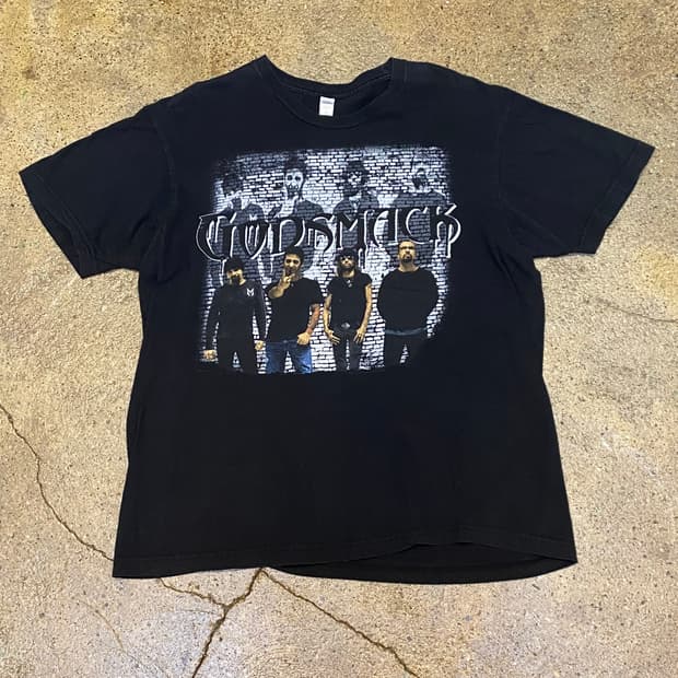 미국 빈티지 갓스맥 GODSMACK 2010 투어티 락티셔츠 반팔티