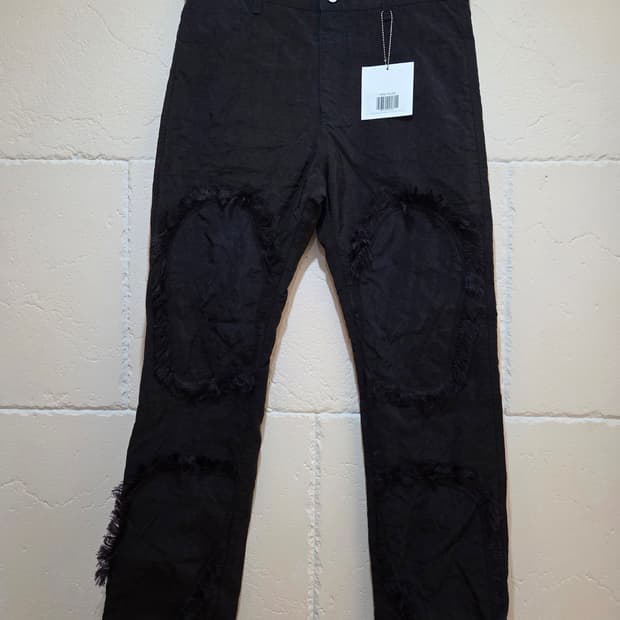 강혁 에어백 프린지 트라우저 라지 새상품