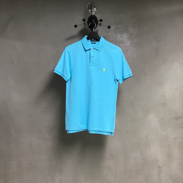 폴로 랄프로렌 PK 반팔 카라티 스카이블루 S