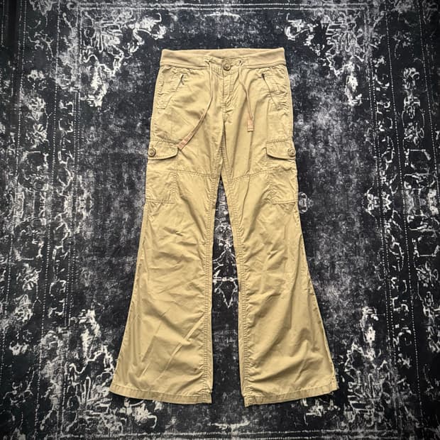 Back number 00s banding cargo pants