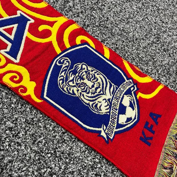 KFA 코리아 축구  호랑이 응원 머플러