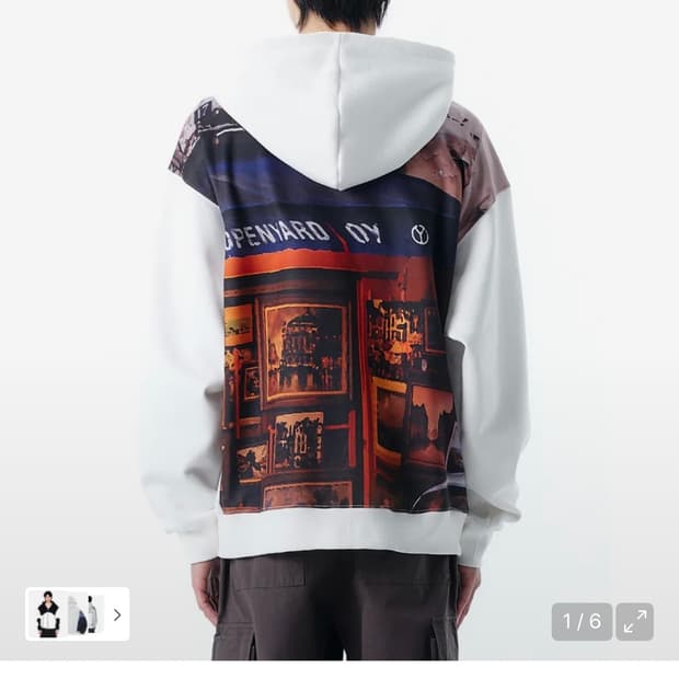 오와이 후드집업 1 사이즈