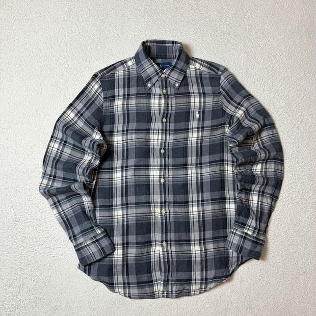 폴로 랄프로렌 클래식 체크 패턴 셔츠 PN7862