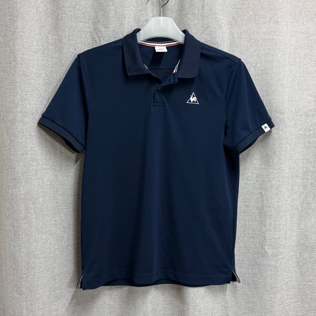 [L] 르꼬끄 스포르티브 네이비 반팔 카라 폴로 티셔츠