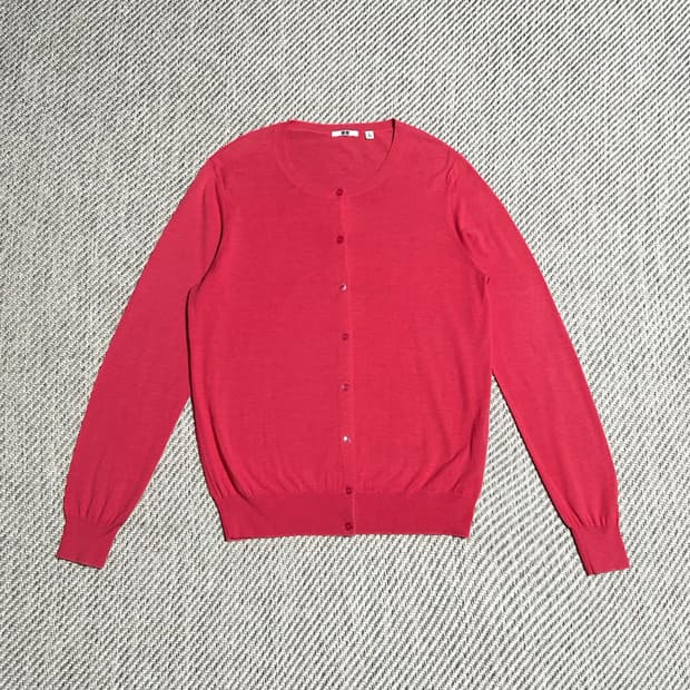 [XL] Uniqlo 유니클로 우먼즈 라운드 가디건