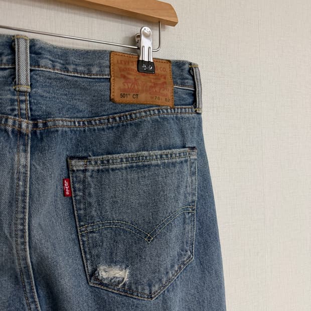 리바이스 501 CT 데님 