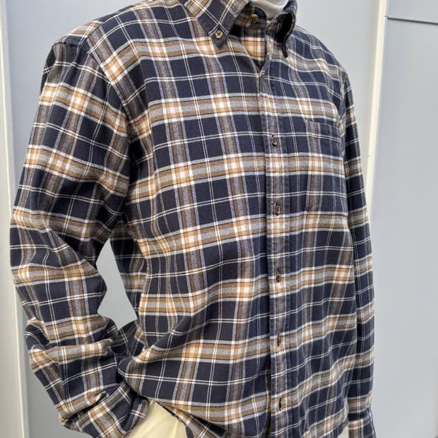 일본빈티지 cafe soho 체크 셔츠