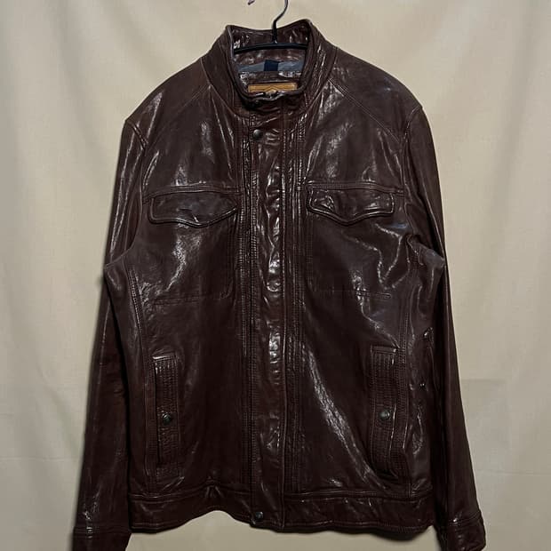 올젠 빈티지 양가죽 자켓 처분 