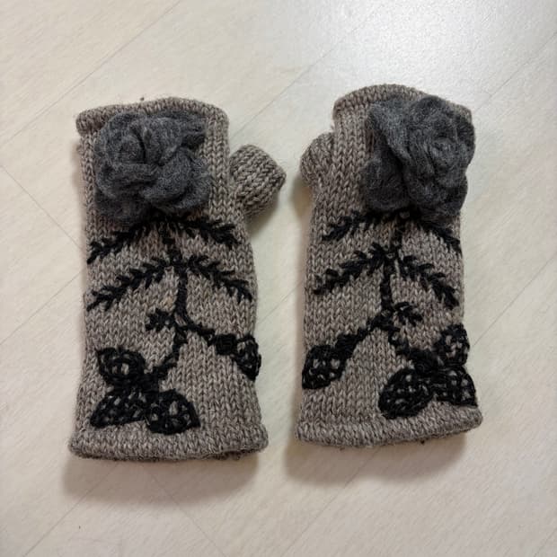 일본 핸드니트 장갑