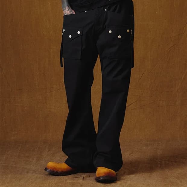 포스333 아웃포켓 우븐 팬츠