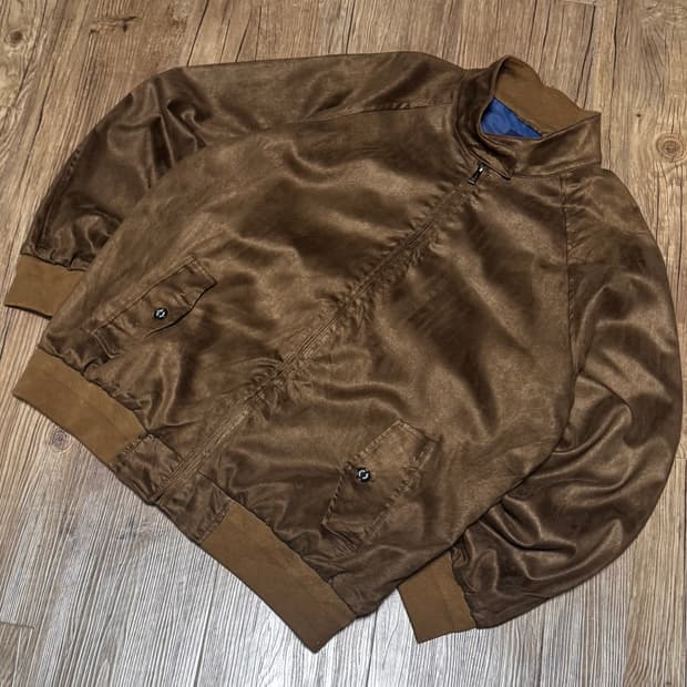 세르지오 타키니 테니스 스웨이드 자켓