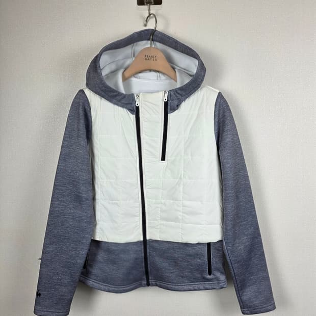 르꼬끄골프 여성 패디드 더블집업 후드 자켓 90