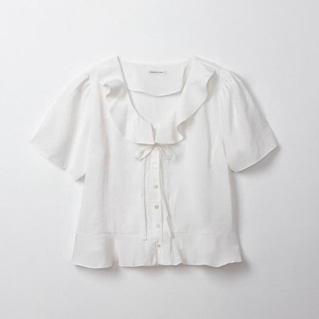 아카이브제이투유 페더블라우스 ivory