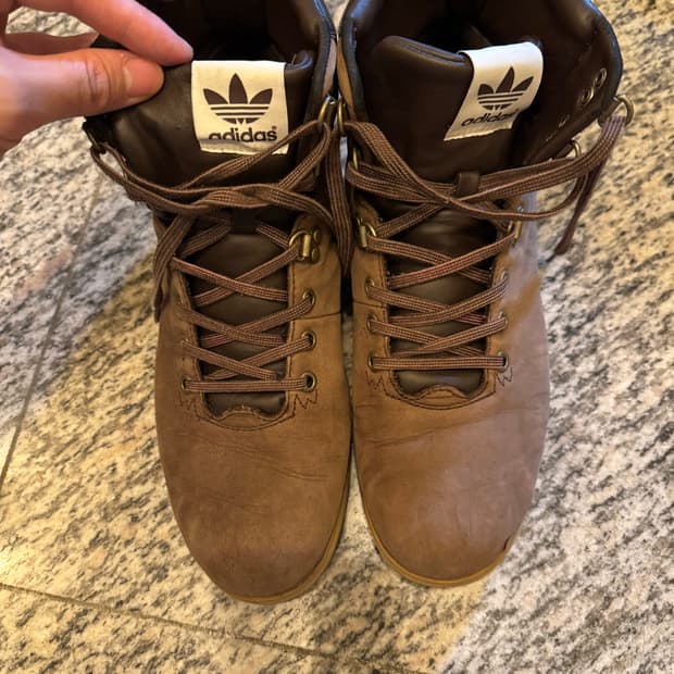아디다스 x 랜섬서밋 워커 부츠 브라운 280