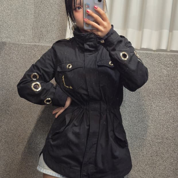 EGOIST EYELET JACKET 