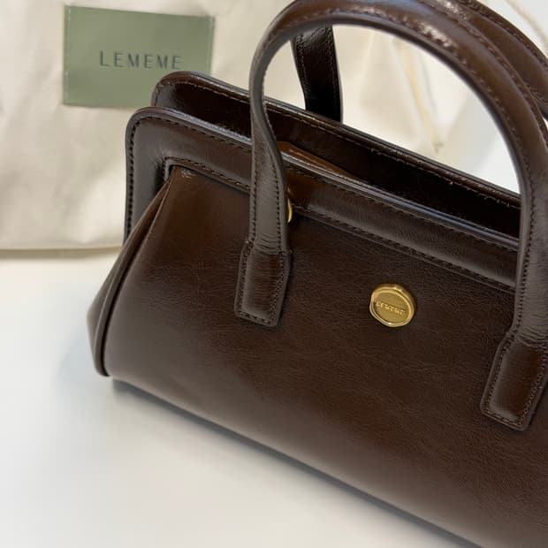 르메메 삭쁘띠자뎅 Sac Petit Jardin 모카컬러