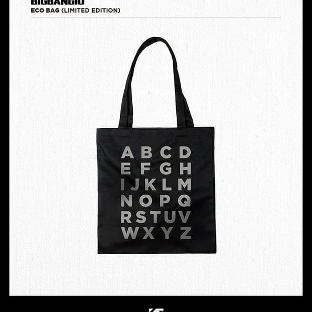 빅뱅 10주년 에코백