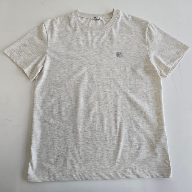 SATUR 반팔티 오트밀 WS