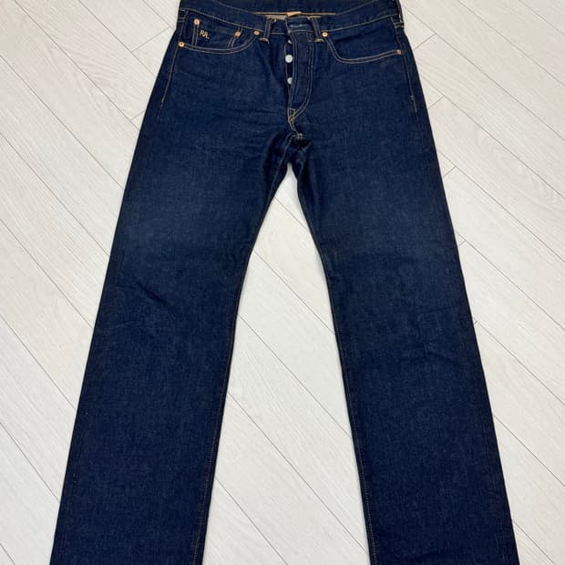 RRL 더블알엘 스트레이트핏 셀비지 진