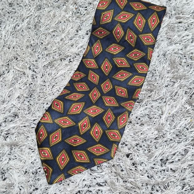 지방시Givenchy 페이즐리 패턴 넥타이 Free - N18