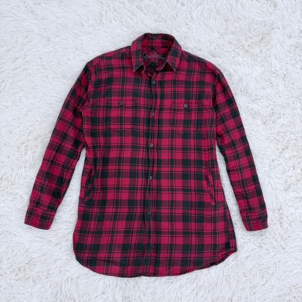 레드체크셔츠