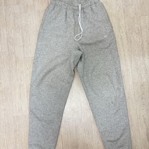 나이키 NRG 솔로 스우시 플리스 팬츠 그레이 헤더