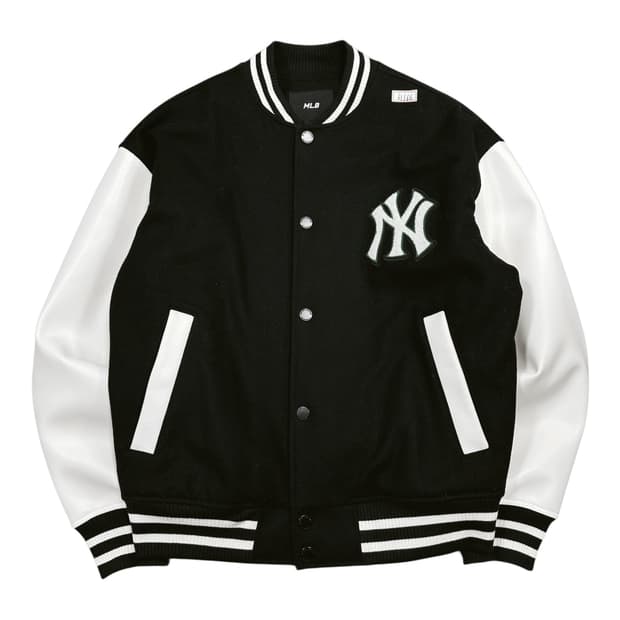 ✨ (바배) MLB 바시티 울 베이직 야구 점퍼 자켓 