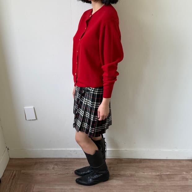 버버리 금장 가디건