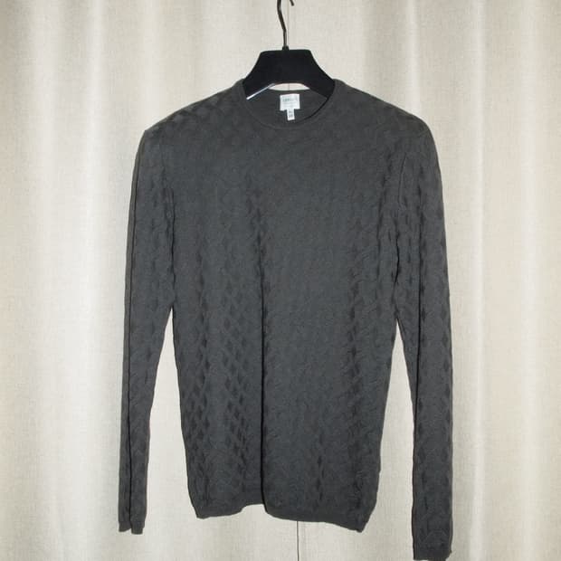 Wool Weave Pattern Knit