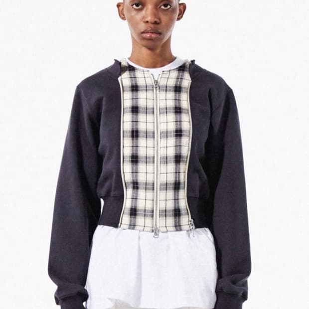 로레일즈 체크집업