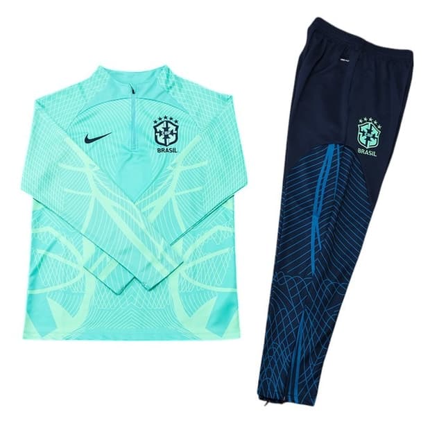 22-23 브라질 국대 드릴탑 상하의 세트