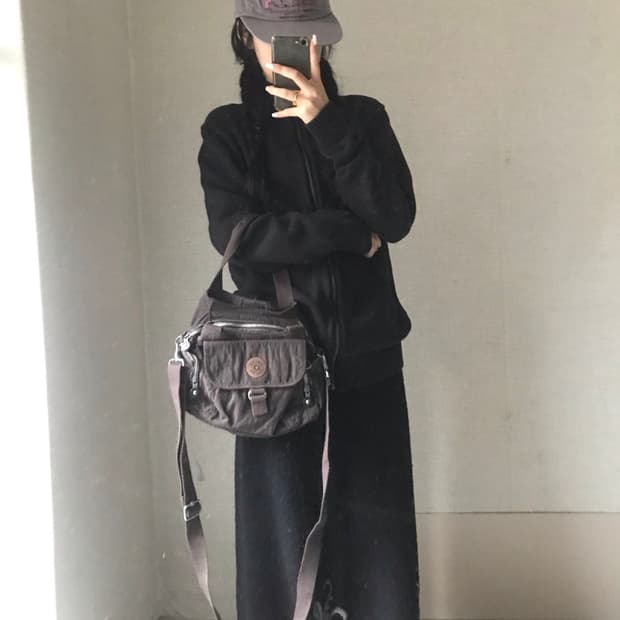 키플링 브라운 투웨이백